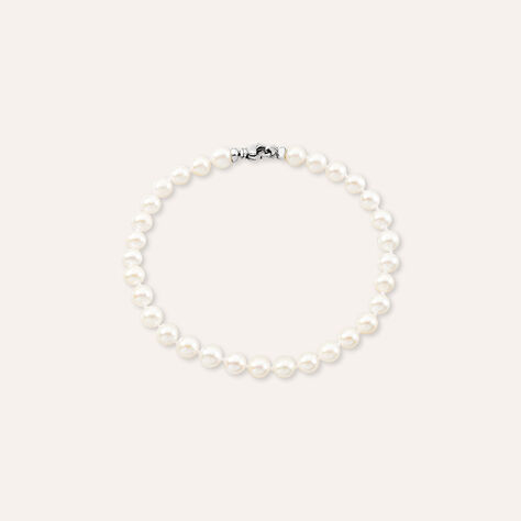 Bracciale Gabrielle Oro Bianco Perla Akoya - Bracciali Donna | Stroili