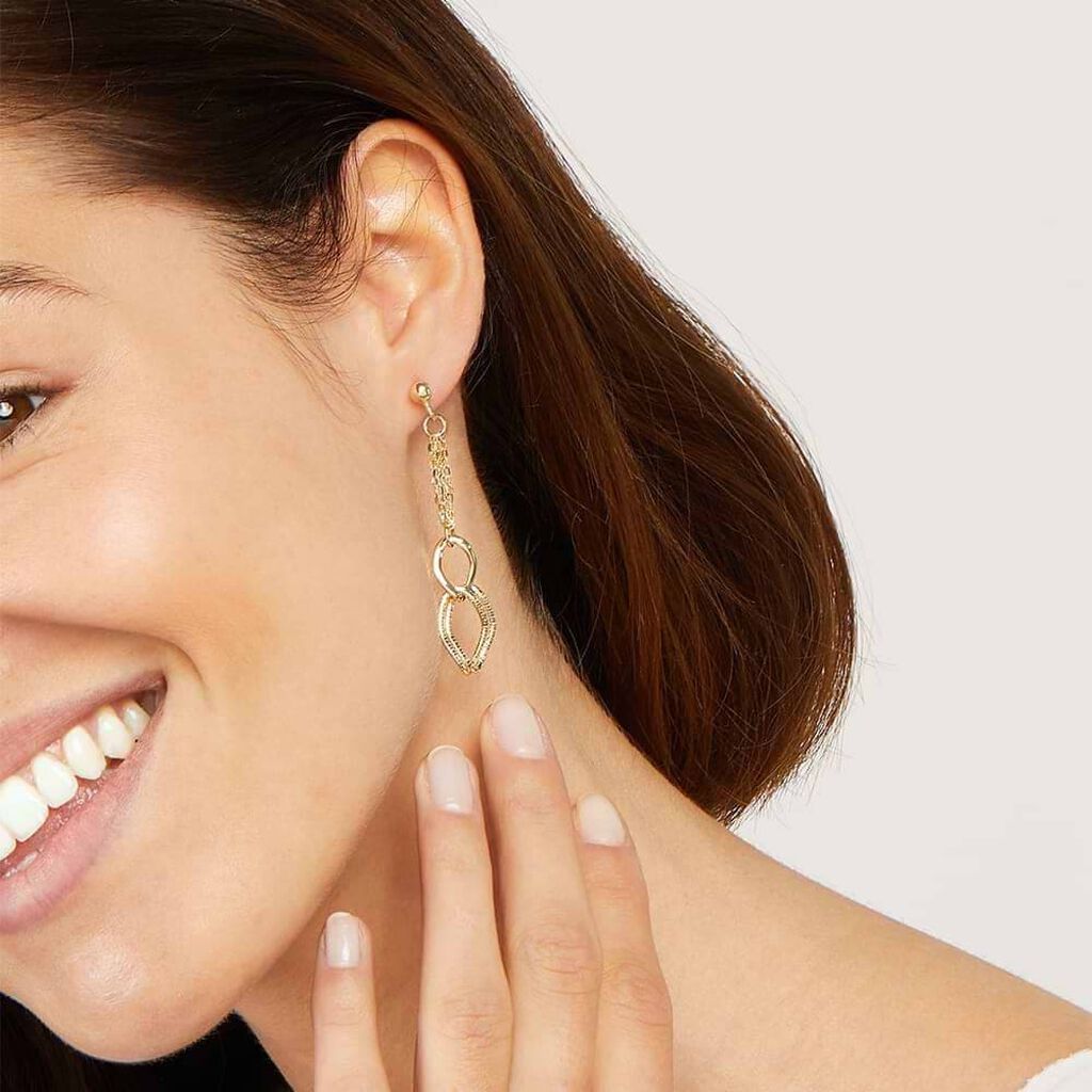 Orecchini Pendenti Beverly Oro Giallo - Orecchini Pendenti Donna | Stroili