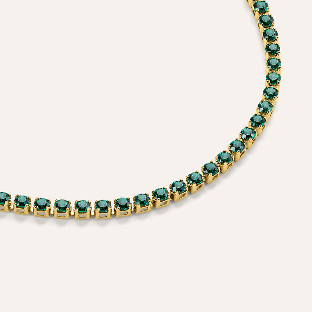 Bracciale Tennis Claire Oro Giallo Cubic Zirconia