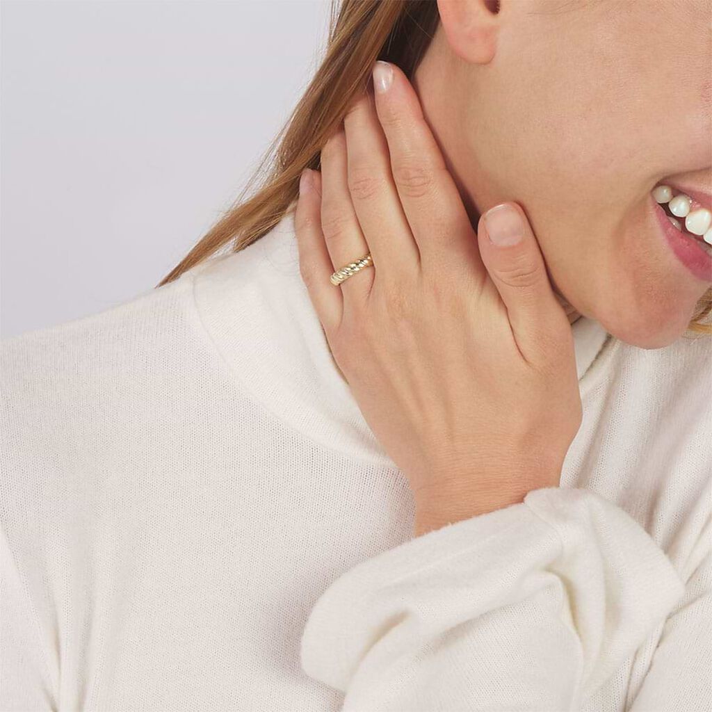 Anello Fantasia Beverly Oro Giallo - Anelli Moderni Donna | Stroili