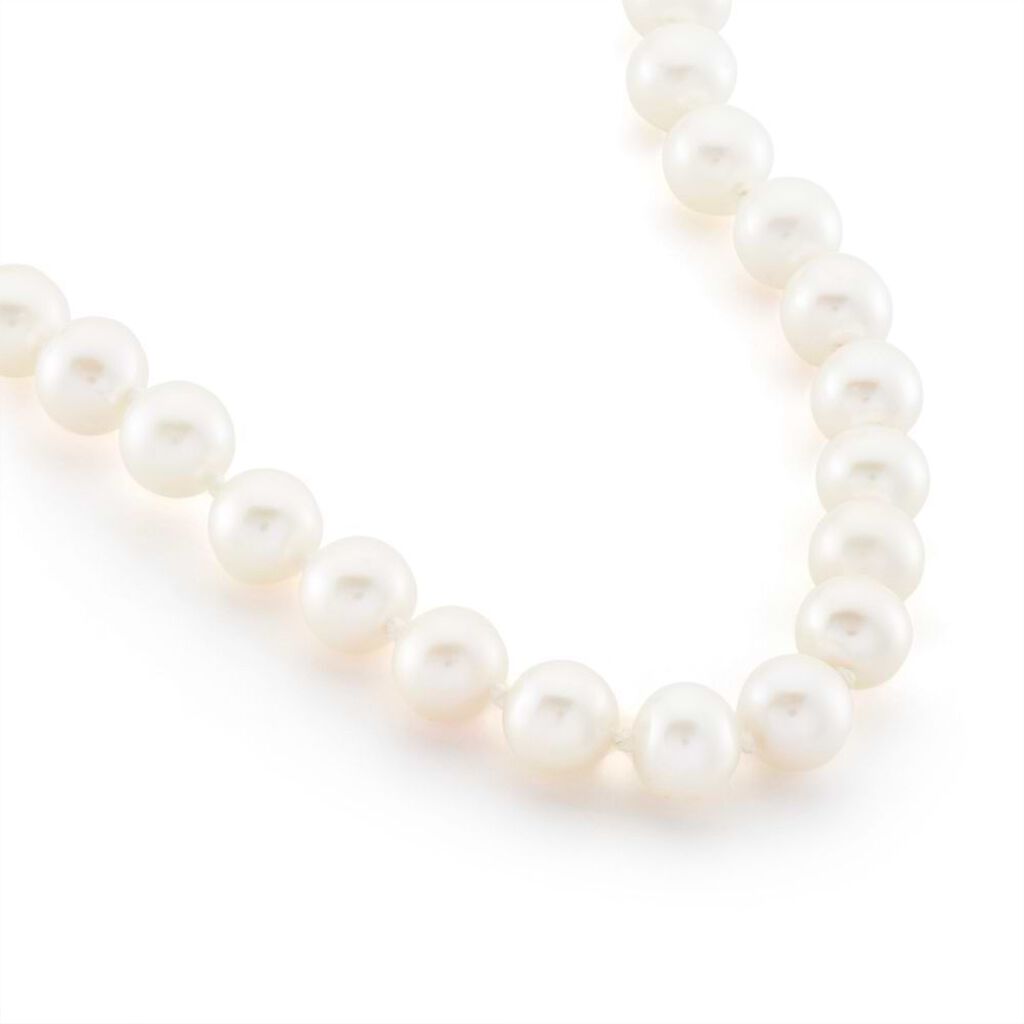 Collana Gold Pearls Oro Bianco Perla D'Acqua Dolce Diamante - Collane Donna | Stroili