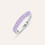 Anello Fascia Lady Phantasya Acciaio Cristallo