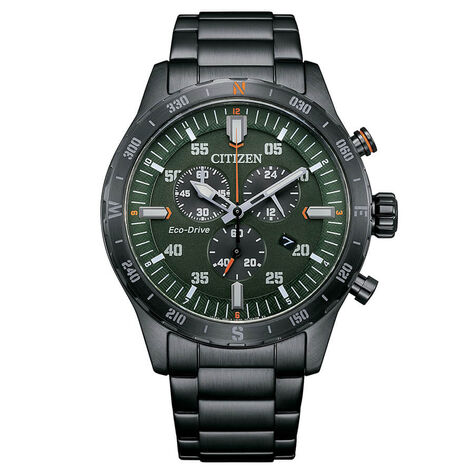 Orologio Eco Drive Citizen Ore Felici At2527-80x - Orologi Cronografo Uomo | Stroili