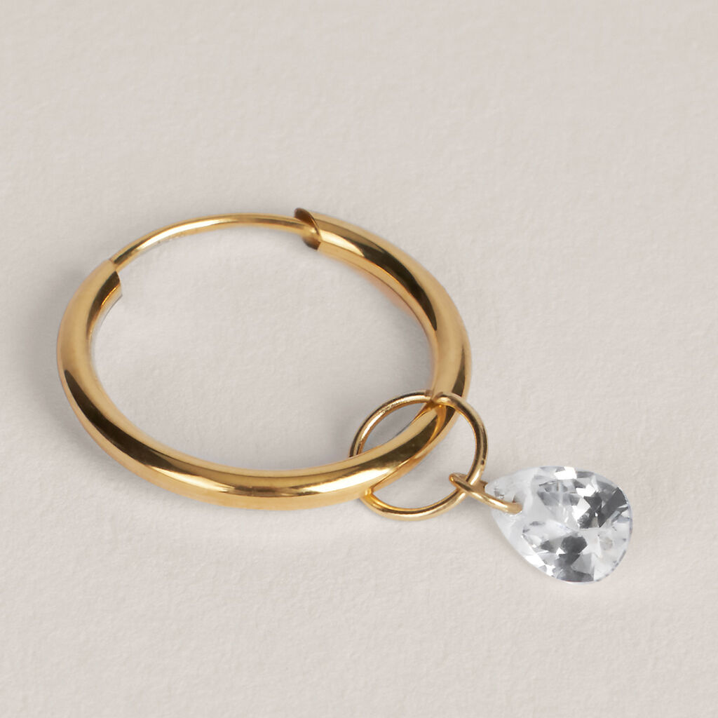 Charm Toujours Oro Giallo Cubic Zirconia - Orecchini Componibili Donna | Stroili