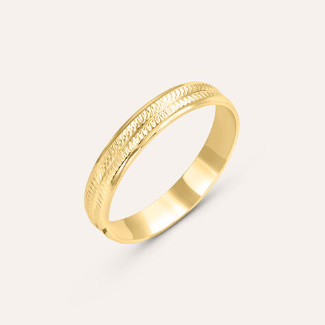 Fede Classica Diamantata 3.3 mm Oro Giallo - Anelli con Incisione Donna | Stroili