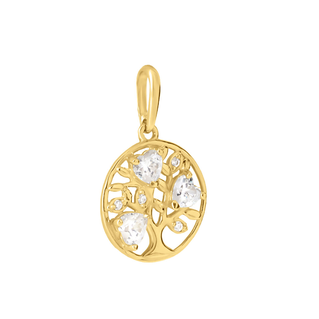 Pendente Poème Oro Giallo Cubic Zirconia - Ciondoli Donna | Stroili