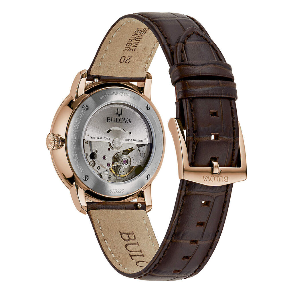 Orologio Meccanico Bulova Hudson 97b225 - Orologi Meccanici Uomo | Stroili
