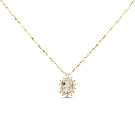 Collana Amélie Oro Giallo Ametista Cubic Zirconia - Collane Donna | Stroili