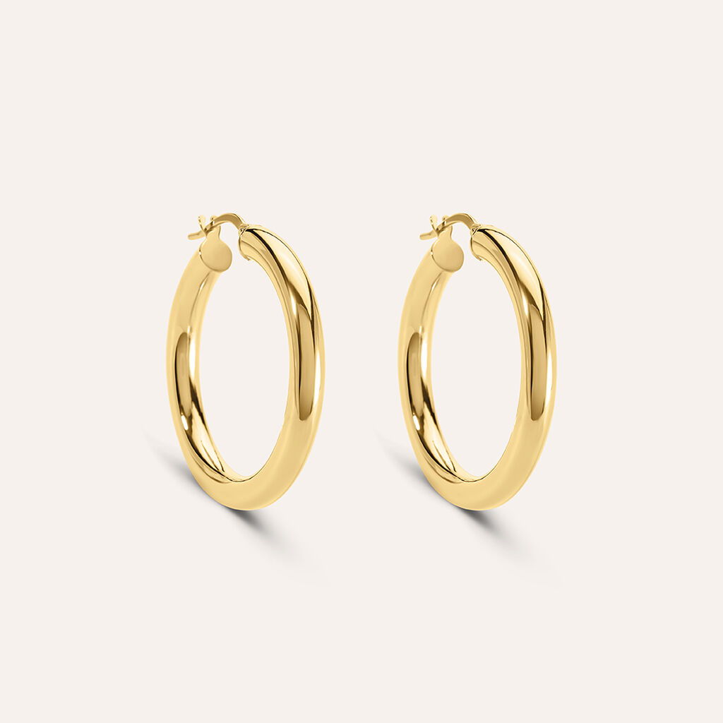 Orecchini A Cerchio Toujours Oro Giallo