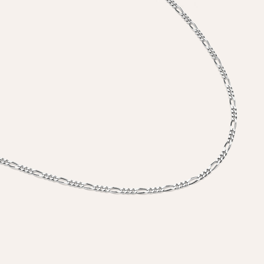 Catena Gentleman Argento Rodiato