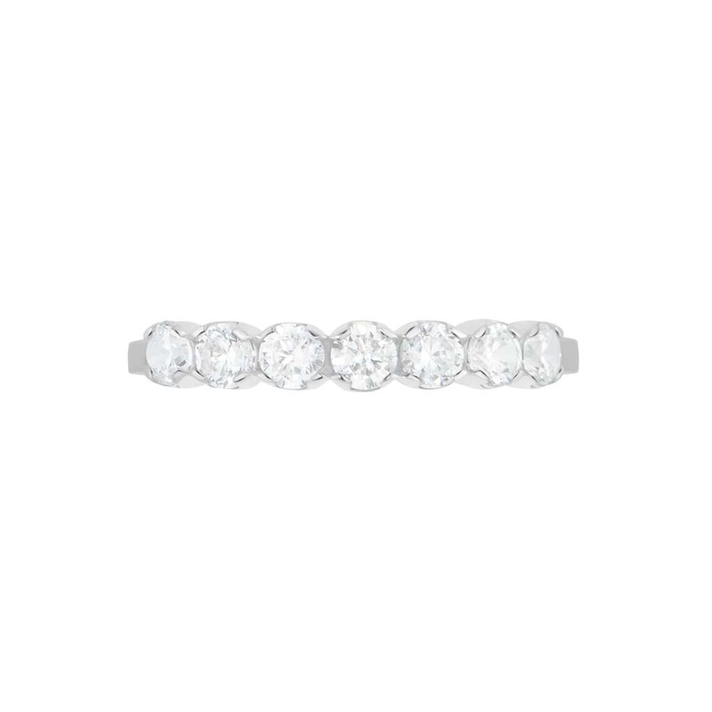 Anello Riviere Claire Oro Bianco Cubic Zirconia - Anelli Riviere Donna | Stroili