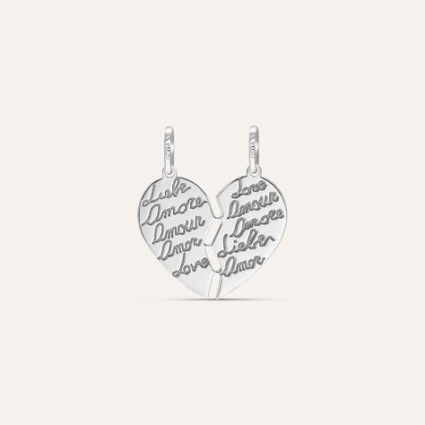 Pendente Silver Collection Argento Rodiato - Ciondoli con Incisione Unisex | Stroili
