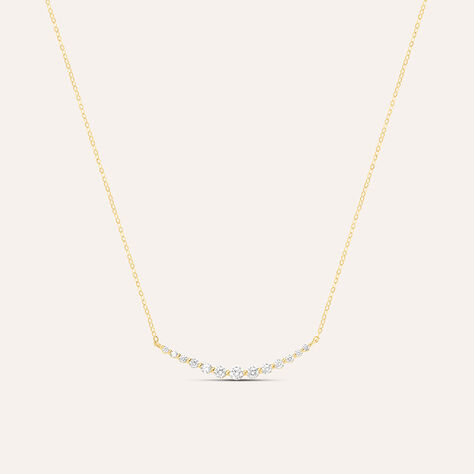 Collana Claire Oro Giallo Cubic Zirconia - Collane Donna | Stroili