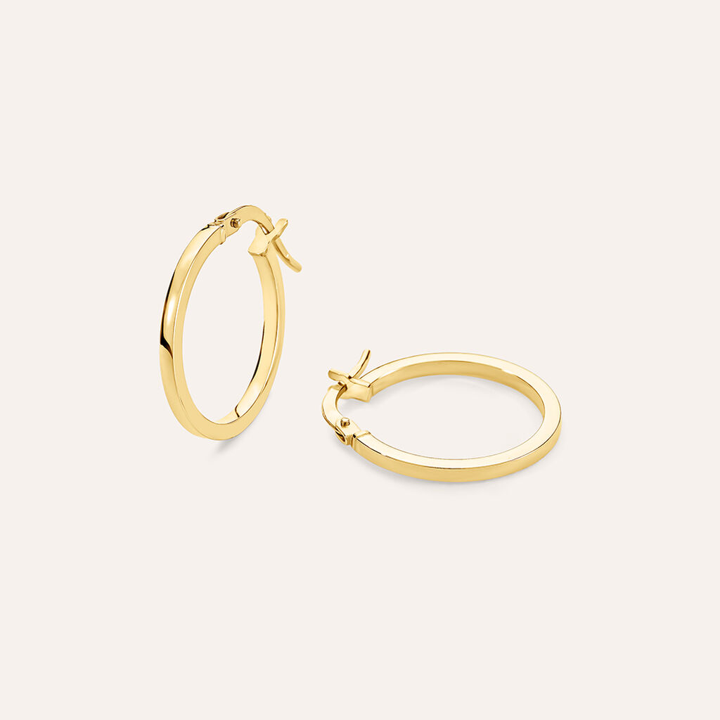 Orecchini A Cerchio Toujours Oro Giallo