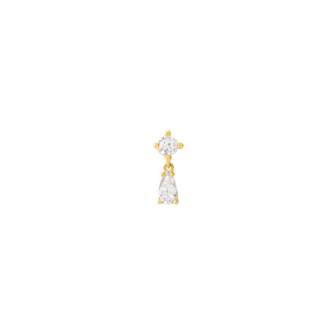 Piercing Orecchio Bon Ton Oro Giallo Cubic Zirconia - Piercing Orecchio Donna | Stroili