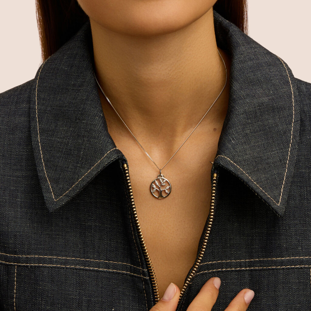 Pendente Love Beats Argento Rodiato