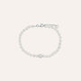 Bracciale Silver Pearls Argento Rodiato Perla sintentica