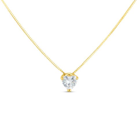 Collana Punto Luce Claire Oro Giallo Cubic Zirconia - Collane Punto Luce Donna | Stroili