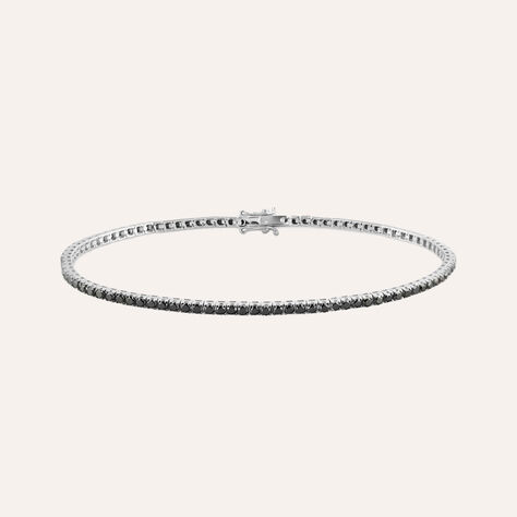Bracciale Tennis L'homme Diamant Oro Bianco Diamante - Bracciali Tennis Uomo | Stroili