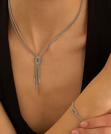 Collana Silver Collection Argento Rodiato