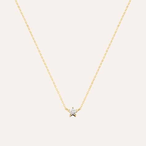 Collana Claire Oro Giallo Cubic Zirconia - Collane Donna | Stroili