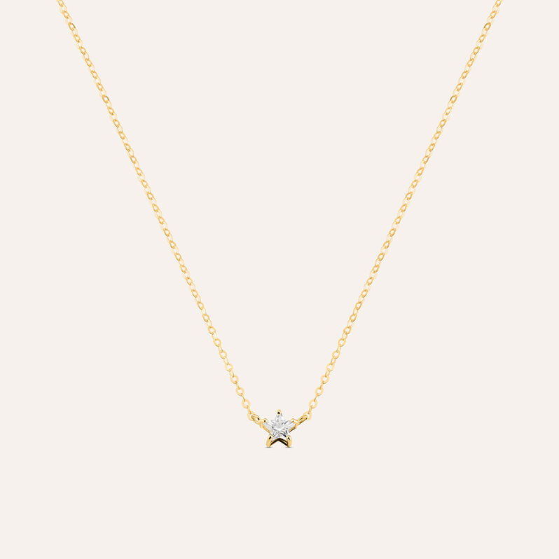 Collana Claire Oro Giallo Cubic Zirconia - Collane Donna | Stroili