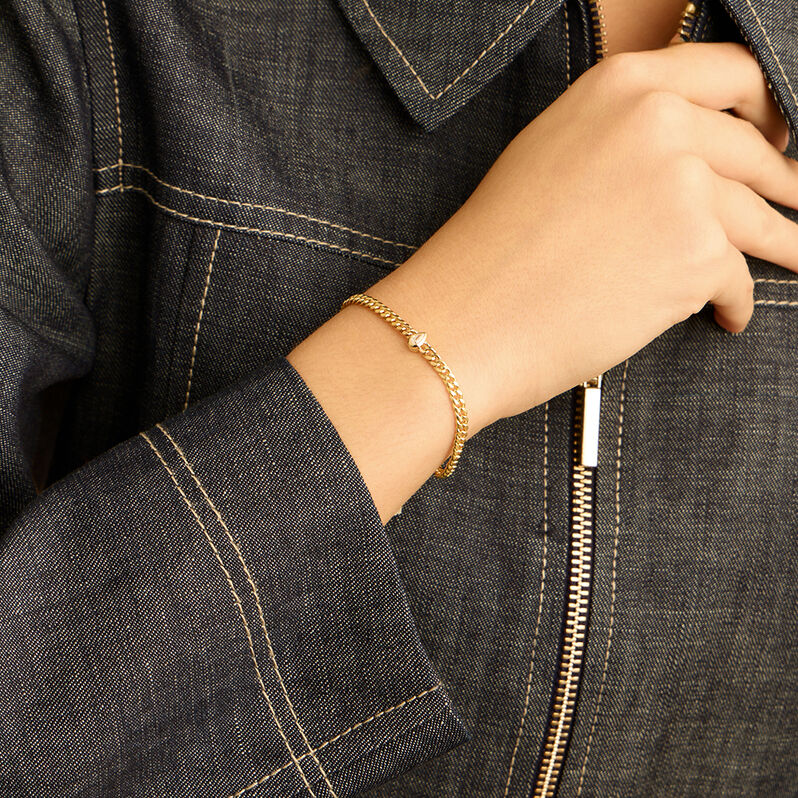 Bracciale Catena Diamade Glam Oro Giallo Diamante Lab-Grown - Gioielli Donna | Stroili