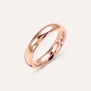 Fede Comoda 4 mm Oro Rosa