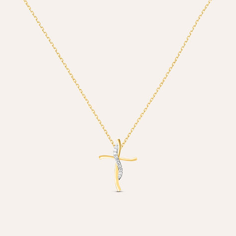 Collana Sophia Oro Giallo Diamante - Collane Donna | Stroili