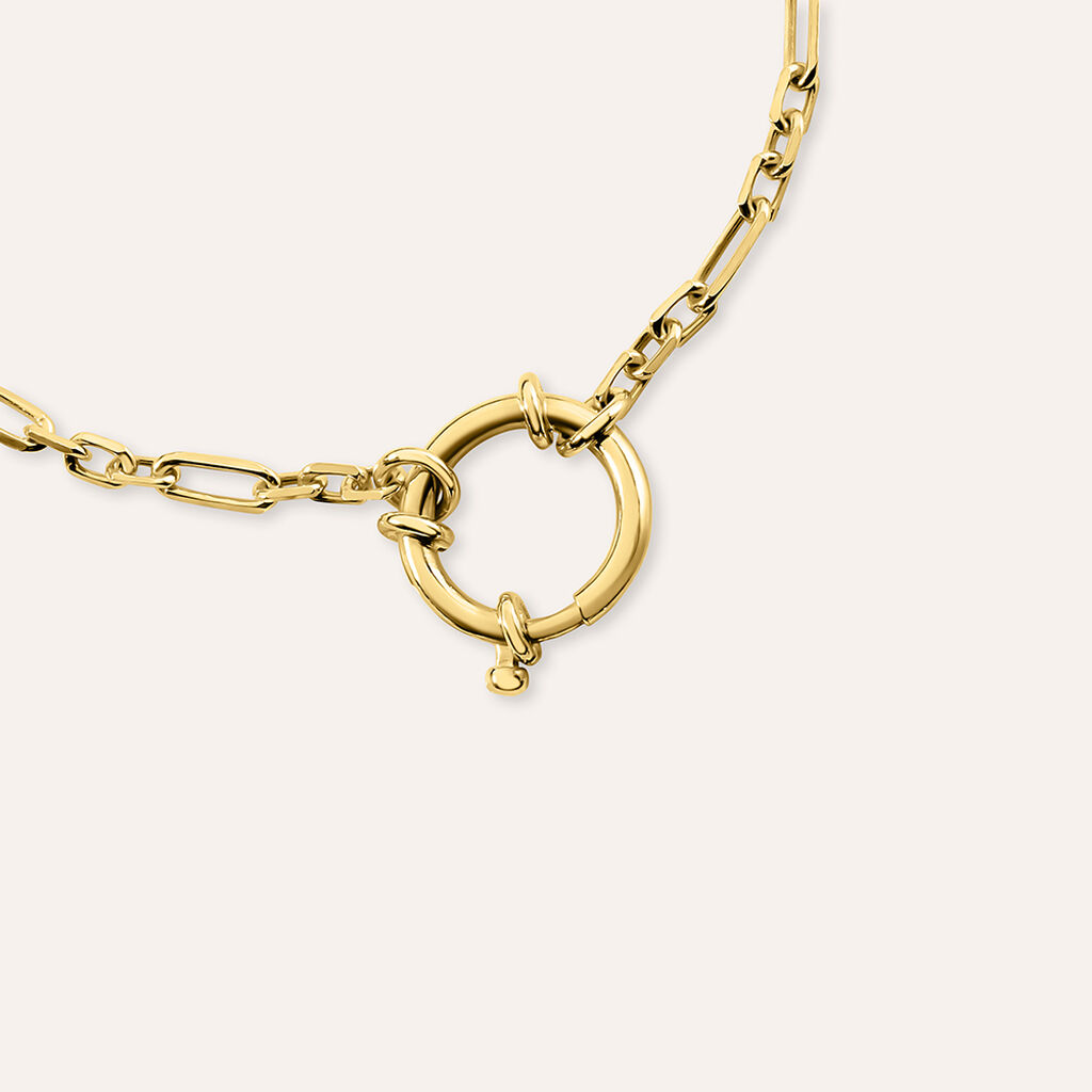 Bracciale Catena Love Beats Argento Dorato