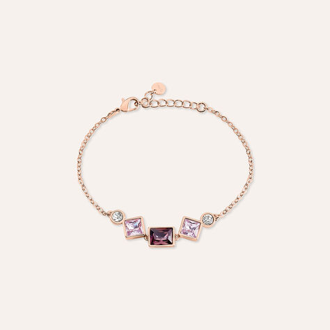 Bracciale Violet Ottone Rosa Cristallo - Bracciali Donna | Stroili