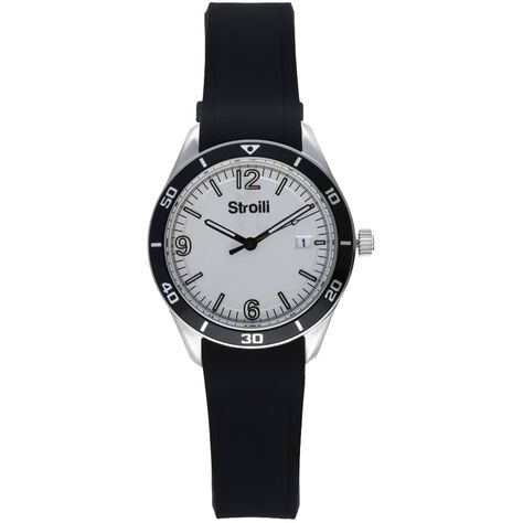 TAPORT Orologio Al Quarzo In Silicone Bianco Con Quadrante Rotondo – Regalo Per Appassionati (Pakistan) - 2
