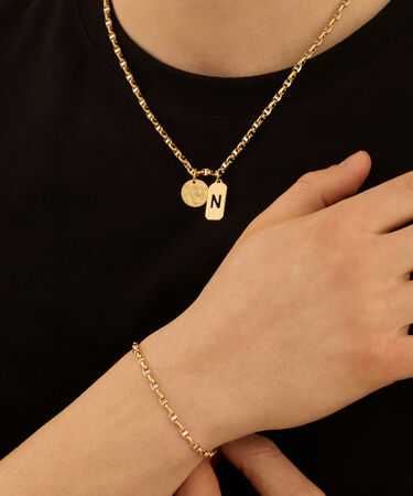 Catena L'homme Or Oro Bicolore