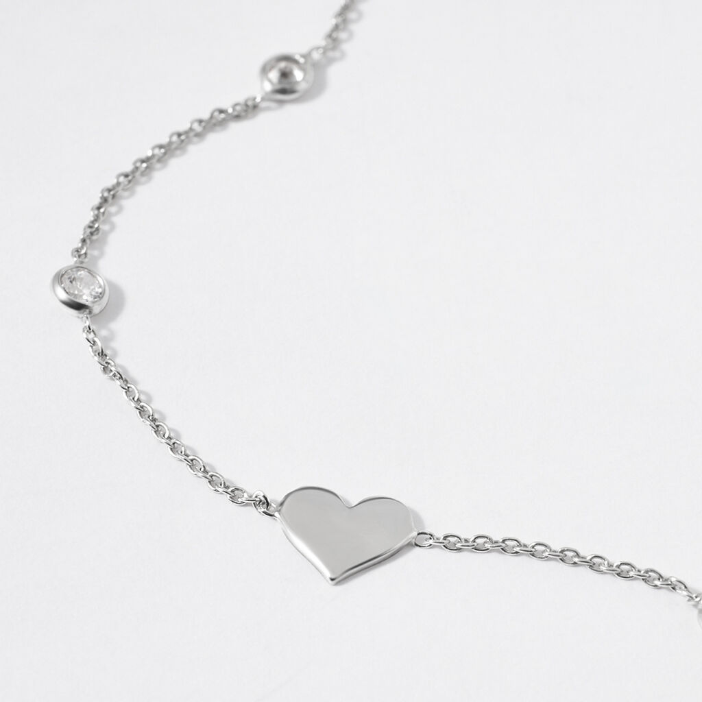 Bracciale Silver Elegance Argento Rodiato Cubic Zirconia
