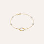 Bracciale Crystal Gold Oro Giallo Cristallo