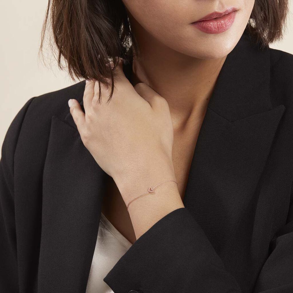 Bracciale Silver Collection Argento Rosa