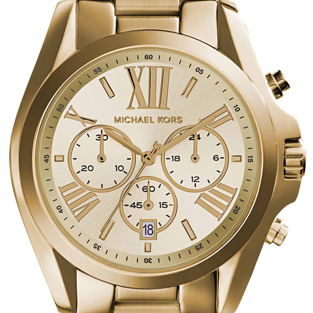 Orologio Al Quarzo Michael Kors Bradshaw Mk5605 - Orologi con Datario Donna | Stroili