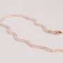 Collana Romantic Shine Ottone Rosa Cristallo
