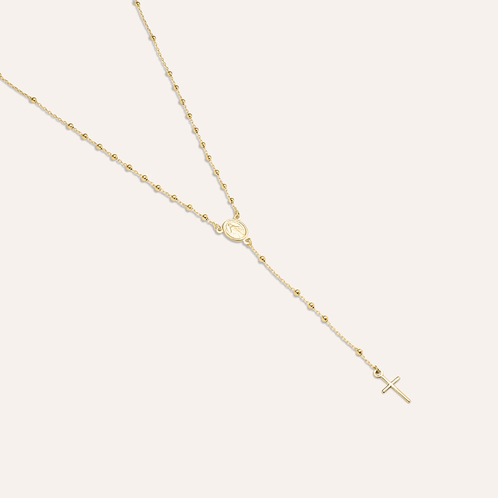 Collana Rosario Holy Oro Giallo - Collane Rosario Donna | Stroili