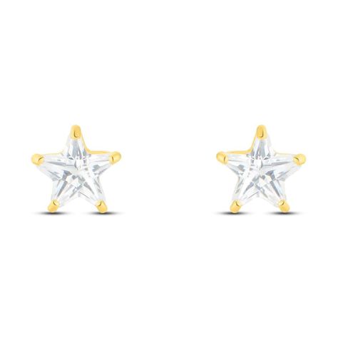 Orecchini Lobo Bon Ton Oro Giallo Cubic Zirconia - Orecchini a Lobo Donna | Stroili