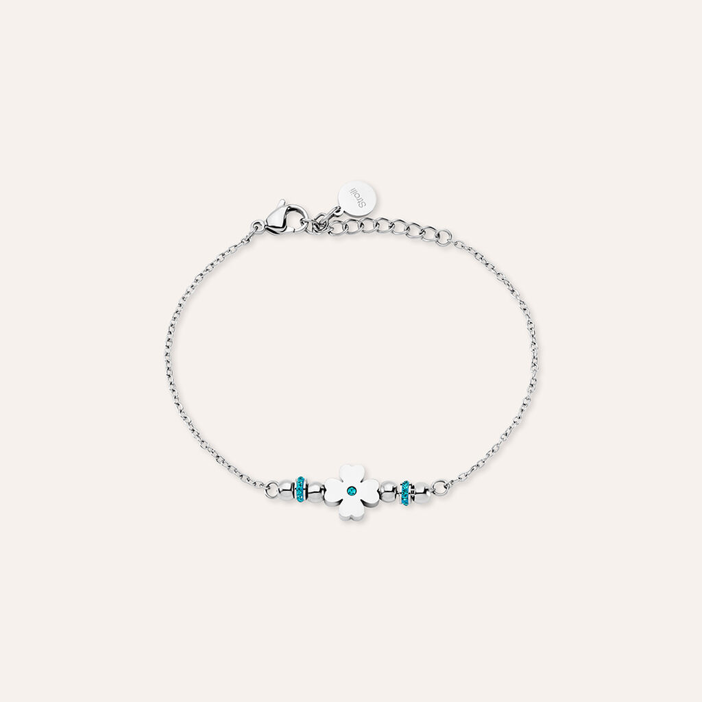 Bracciale Sunrise Acciaio Cristallo