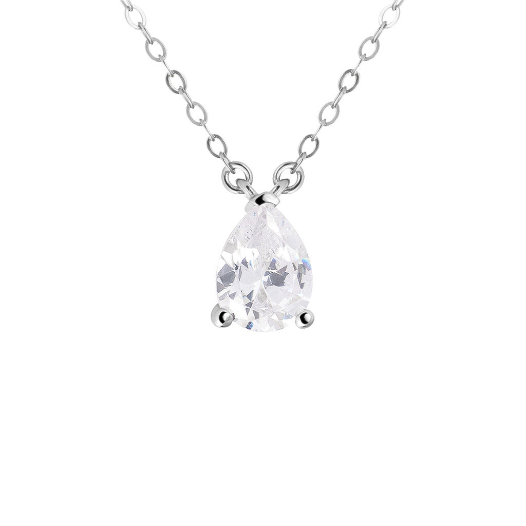 Collana Punto Luce Silver Elegance Argento Rodiato Cubic Zirconia - Collane Punto Luce Donna | Stroili