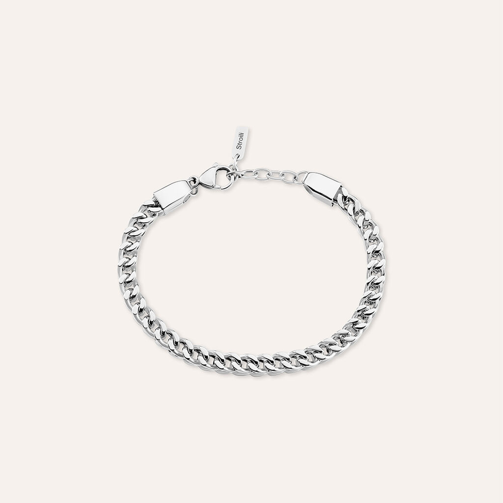 Bracciale Catena Man Code Acciaio - Bracciali Uomo | Stroili