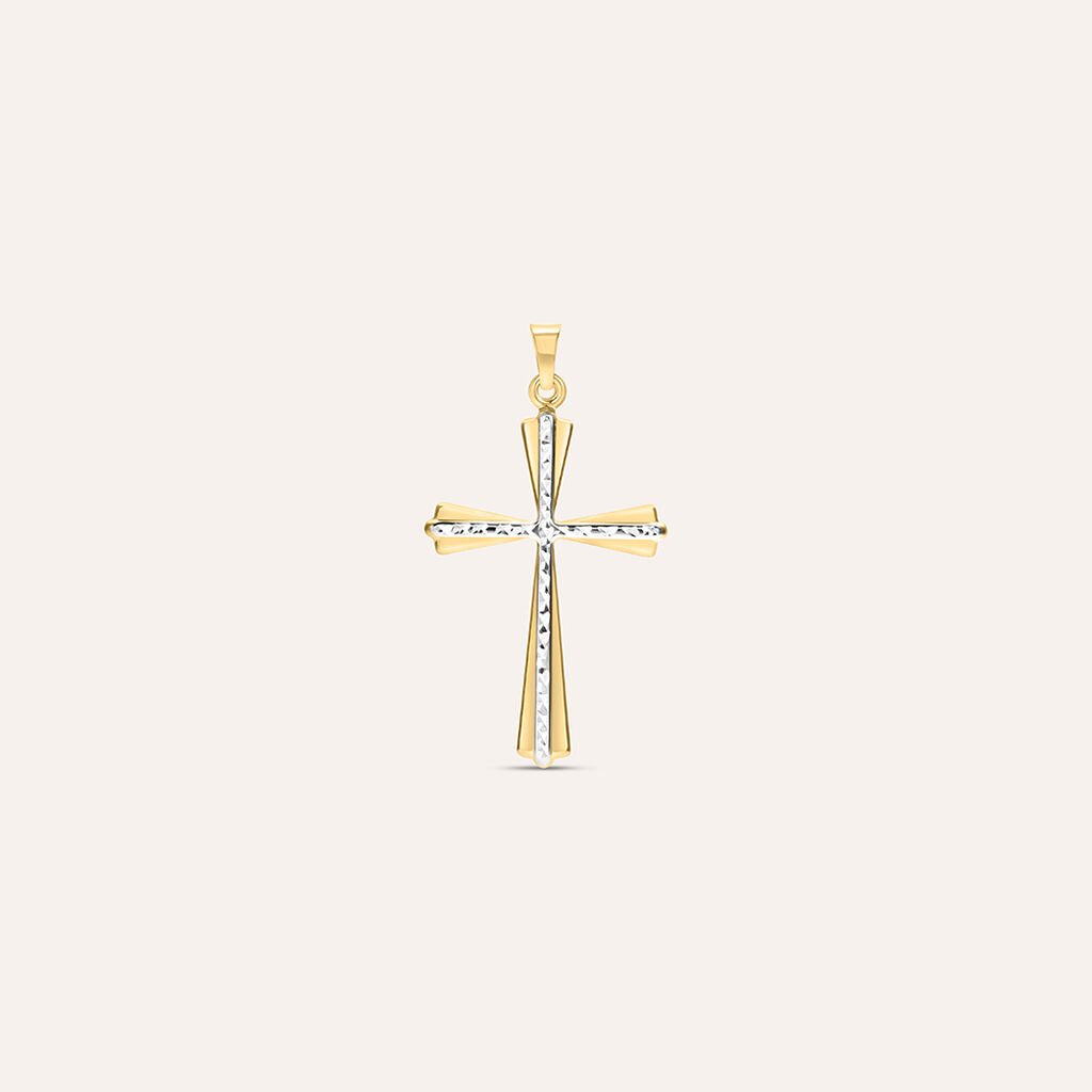 Pendente Holy Oro Bicolore - Ciondoli Unisex | Stroili