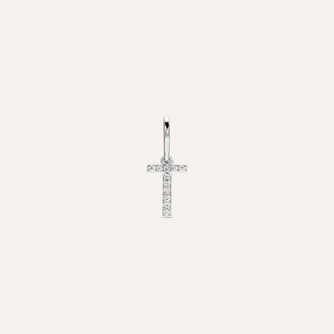 Pendente Sophia Oro Bianco Diamante - Ciondoli Donna | Stroili