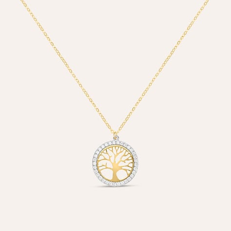 Collana Claire Oro Giallo Cubic Zirconia - Collane Donna | Stroili