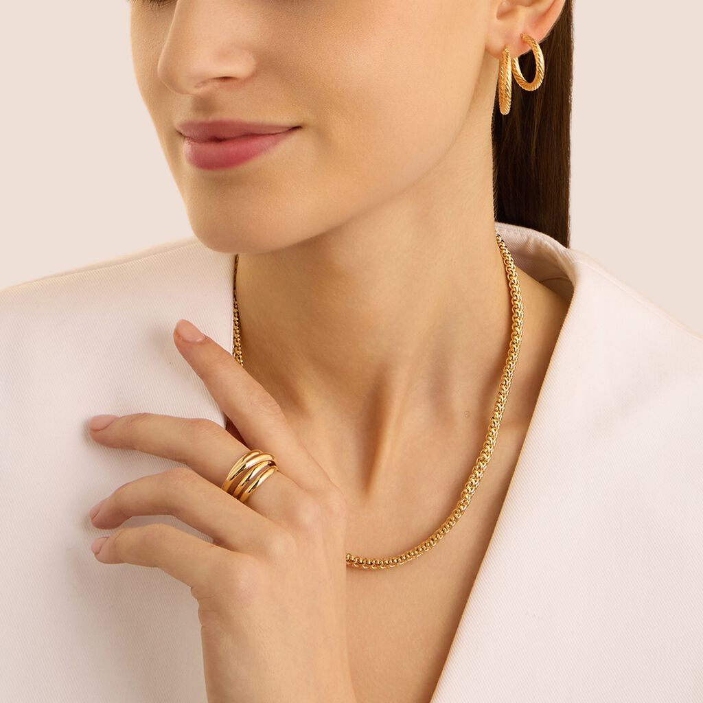 Anello Fascia Gold Essence Oro Giallo