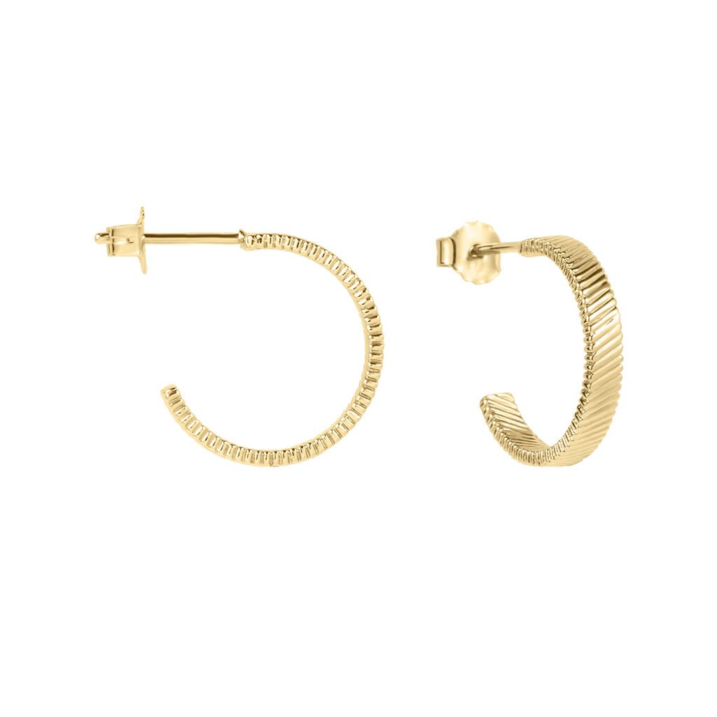 Orecchini A Cerchio Golden Dream Placcato Oro Giallo - Orecchini a Cerchio Donna | Stroili