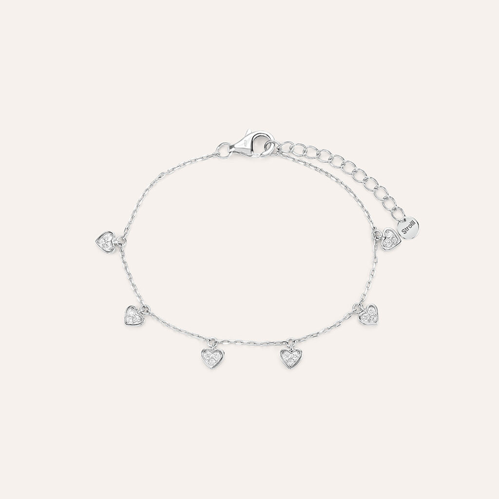 Bracciale Silver Elegance Argento Rodiato Cubic Zirconia