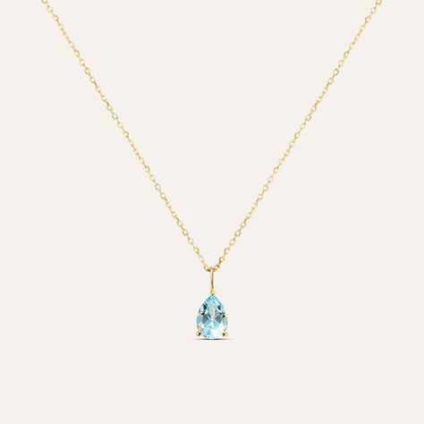 Collana Punto Luce Am&eacute;lie Oro Giallo Topazio - Collane Punto Luce Donna | Stroili